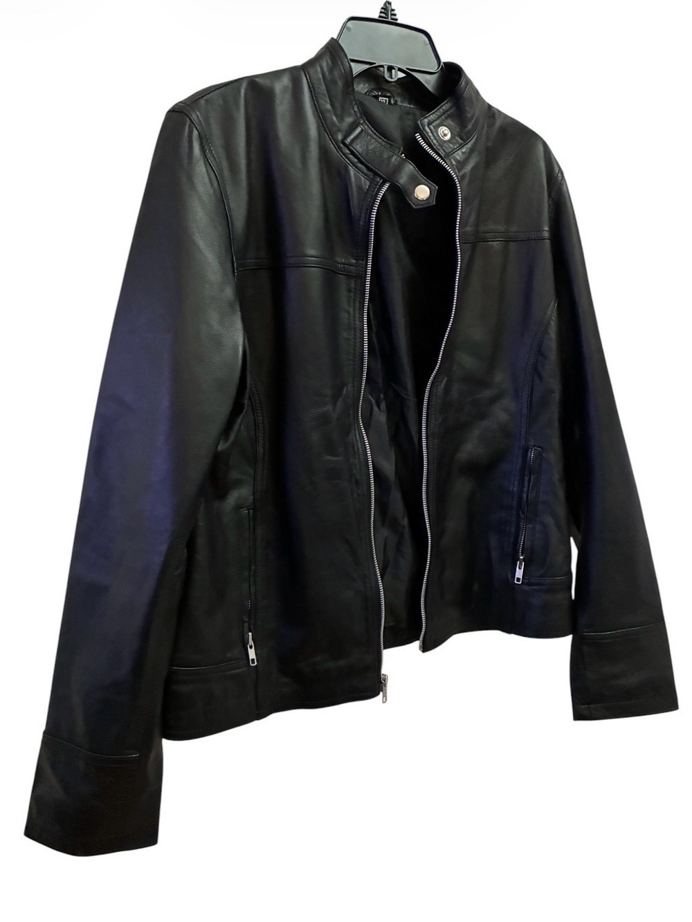 Genuine Power Trip VTX Leather Moto Jacket – XL – Buttery Soft – Black - Picture 5 of 9